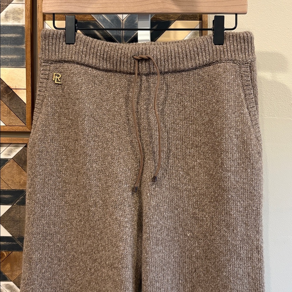 Ralph Lauren Collection Fall 2021 RTW Cashmere Jogger Pants size Medium *As-Is* - Picture 3 of 13